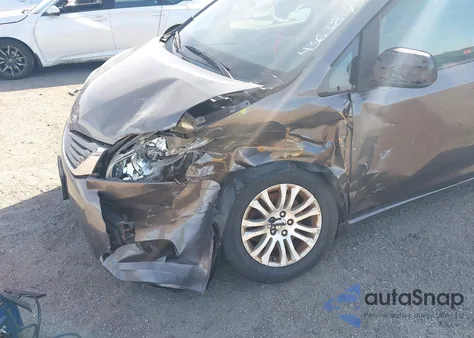 2012 Toyota Sienna Xle V6 8 Passenger из США, поврежденный, VIN 5TDYK3DCXCS238622